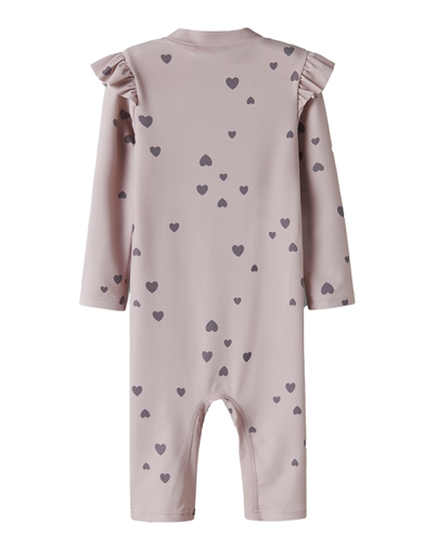 Name It - NMFZippa UV Swinsuit - Burnished Lilac